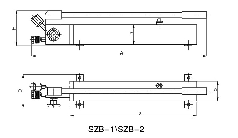 SZB系列超高壓手動泵